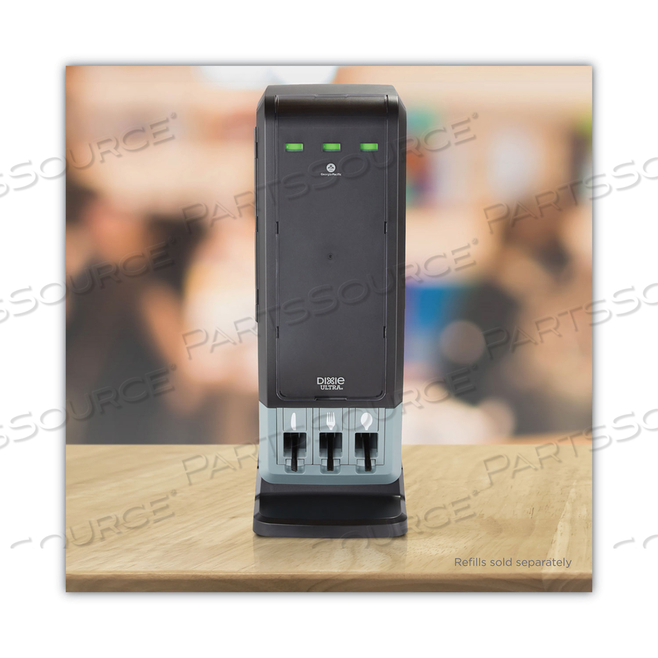 CUTLERY DISPENSER STAND 29 H BLACK by Dixie