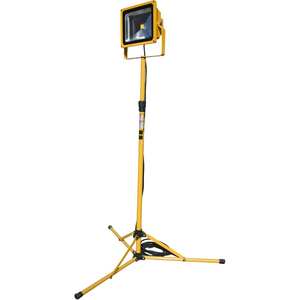 PORTABLE HEAVY-DUTY LED FLOOD LIGHT - 50W, 4-8' TRIPOD by Lind Equipment