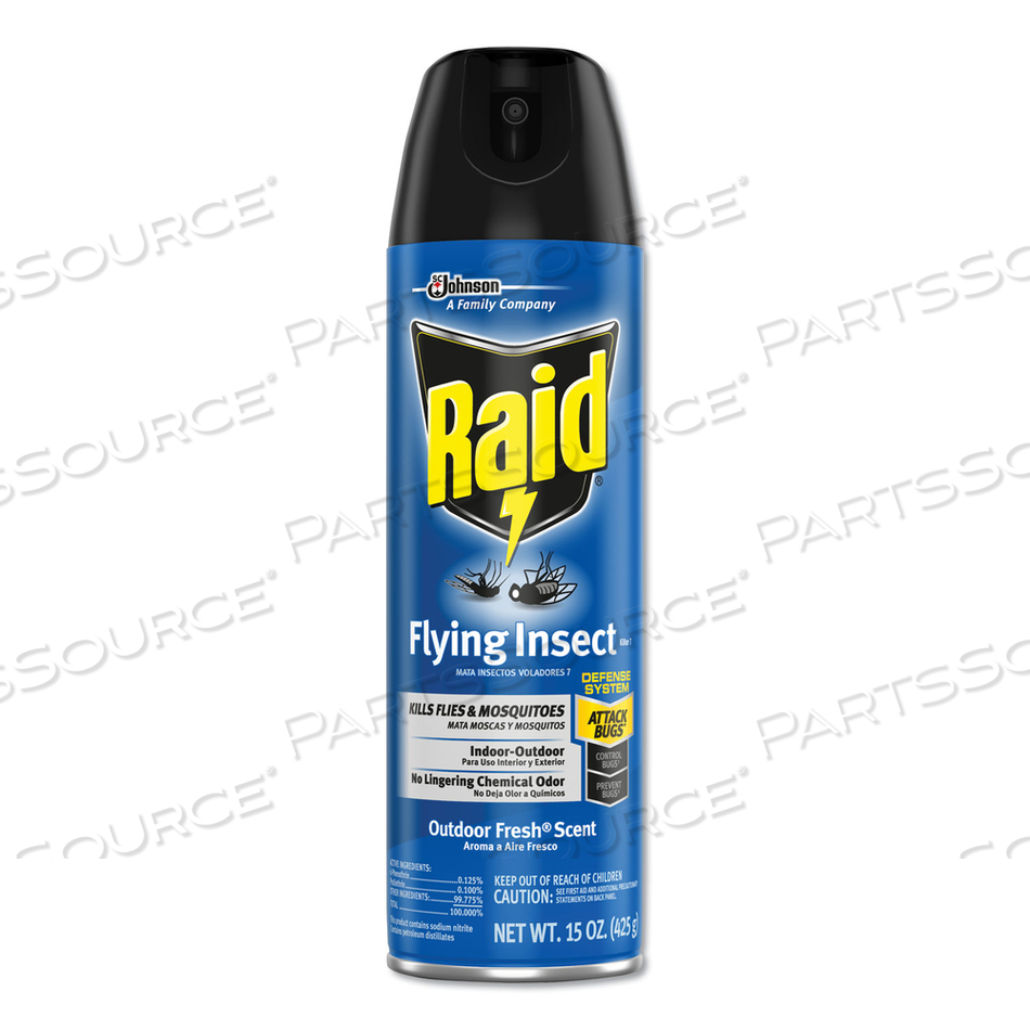FLYING INSECT KILLER, 15 OZ AEROSOL SPRAY by Raid FLYING INSECT KILLER, 15 OZ AEROSOL SPRAY by Raid