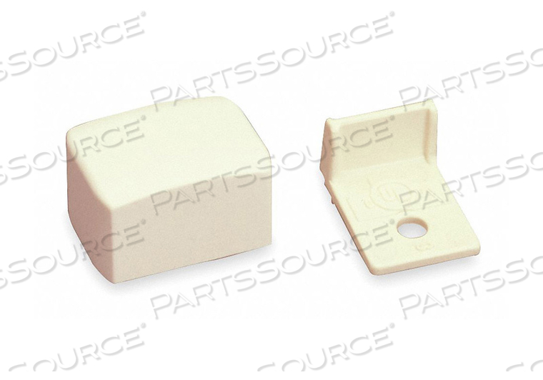 BLANK END FITTING IVORY PVC ENDS by Legrand