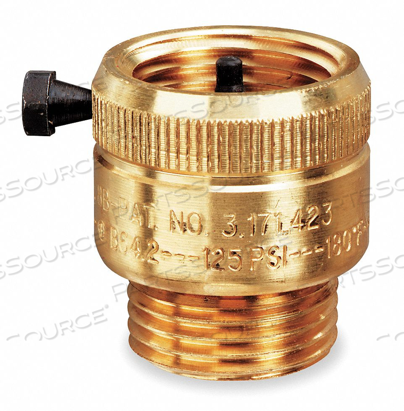 VACUUM BREAKER 3/4 IN. GHT BRASS 125 PSI by Watts Regulator Co.