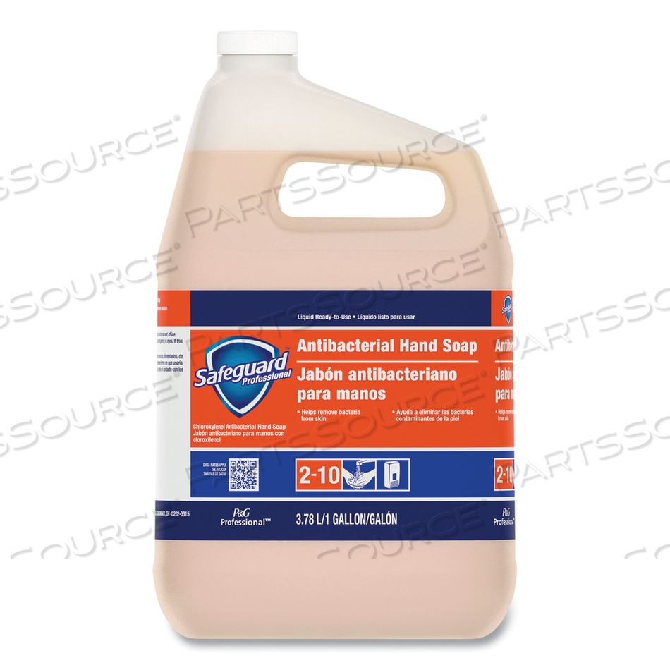 ANTIBACTERIAL LIQUID HAND SOAP, LIGHT SCENT, 1 GAL BOTTLE by Safeguard