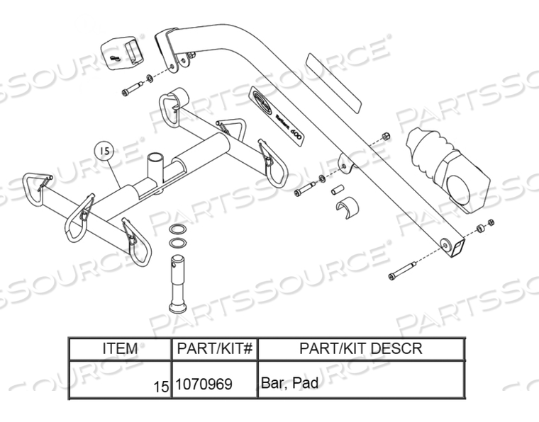 BAR PAD by Invacare Corporation