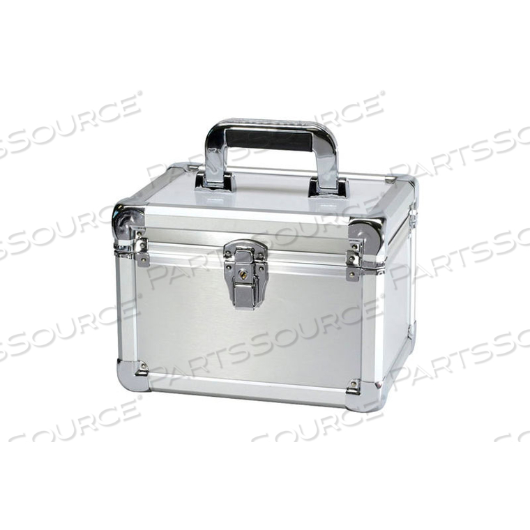 EXECUTIVE ALUMINUM STORAGE CASE - 11"L X 8-1/2"W X 7-3/4"H SILVER by T.Z. Case International Inc. EXECUTIVE ALUMINUM STORAGE CASE - 11"L X 8-1/2"W X 7-3/4"H SILVER by T.Z. Case International Inc.