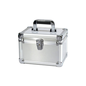 EXECUTIVE ALUMINUM STORAGE CASE - 11"L X 8-1/2"W X 7-3/4"H SILVER by T.Z. Case International Inc.