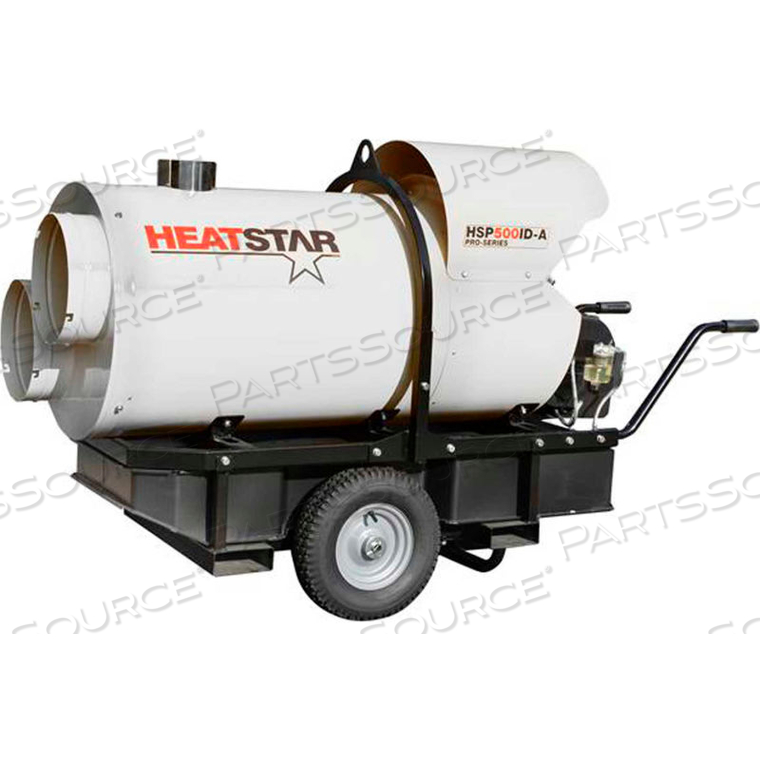 HEATSTAR PRO-SERIES INDIRECT FIRED DUAL FUEL HEATER, HEAVY-DUTY, DUCTABLE - 500000 BTU by Enerco