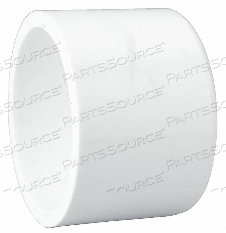 CAP, 5 IN FITTING PIPE SIZE, SCHEDULE 40, FEMALE SOCKET, 190 PSI, WHITE by Lasco
