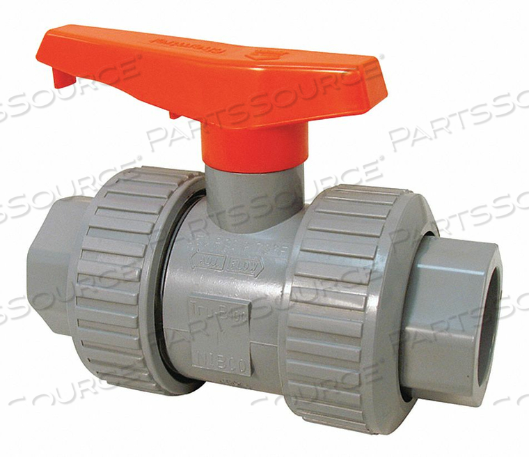 UNION BALL VALVE CPVC 1-1/4 IN by Chemtrol