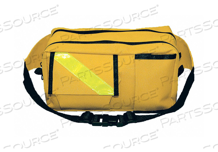 FANNY PACK NYLON YELLOW 10INX6INX5IN. by EMI