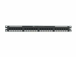 PANDUIT NETKEY CATEGORY 6 PUNCHDOWN PATCH PANEL - PATCH PANEL - 1U - 24 PORTS by Panduit