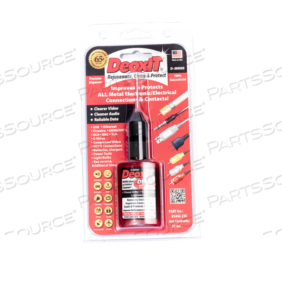 CONTACT SOLUTION, 25 ML, 220 TO 250 DEG C BOILING POINT, 0.884 RELATIVE DENSITY by Carestream Health, Inc.