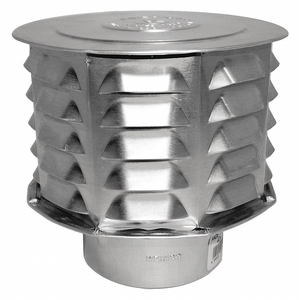 CAP UNIVERSAL VENT 5IN by Ameri-Vent