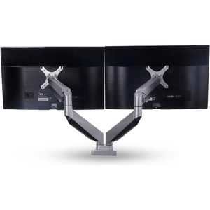 LOCTEK GAS SPRING DUAL MONITOR ARM by Zoxou Inc