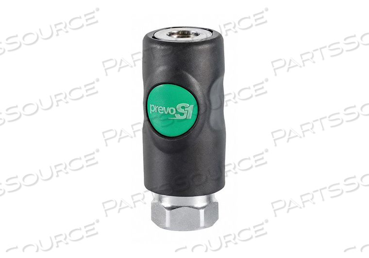 HIGH FLOW SAFETY COUPLER 3/8 IN FNPT by Prevost
