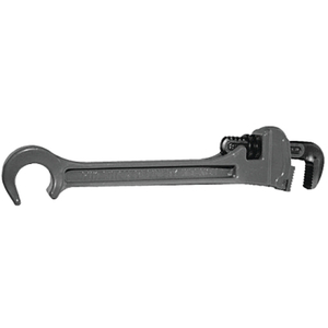 REFINERY WRENCH, 1/8 IN TO 1 IN OPENING, SERRATED JAW, 3/4 IN WHEEL WRENCH OPENING, ALLOY STEEL by Petol