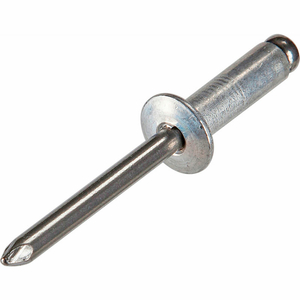 POP BLIND RIVET - 1/4 X 8-4 - DOME HEAD - UP TO 1/4" GRIP - ALUMINUM/STEEL - USA - PKG OF 200 by Titan Fasteners