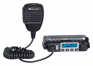 MOBILE TWO WAY RADIO 15 OUTPUT WATTS BLK by Midland