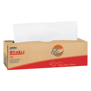 DRY WIPE 9-3/4 X 16-1/2 WHITE by WypAll DRY WIPE 9-3/4 X 16-1/2 WHITE by WypAll