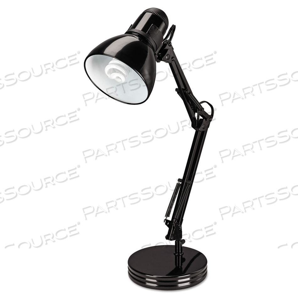 ARCHITECT DESK LAMP, ADJUSTABLE ARM, 6.75W X 11.5D X 22H, BLACK by Alera ARCHITECT DESK LAMP, ADJUSTABLE ARM, 6.75W X 11.5D X 22H, BLACK by Alera