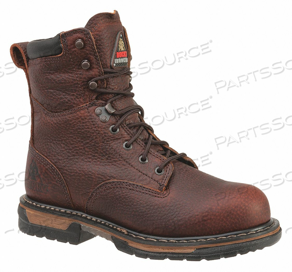 8 WORK BOOT 10 MEDIUM BROWN STEEL PR by Ironclad