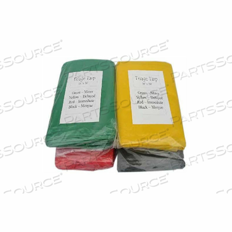 TRIAGE TARPS, 4/SET 