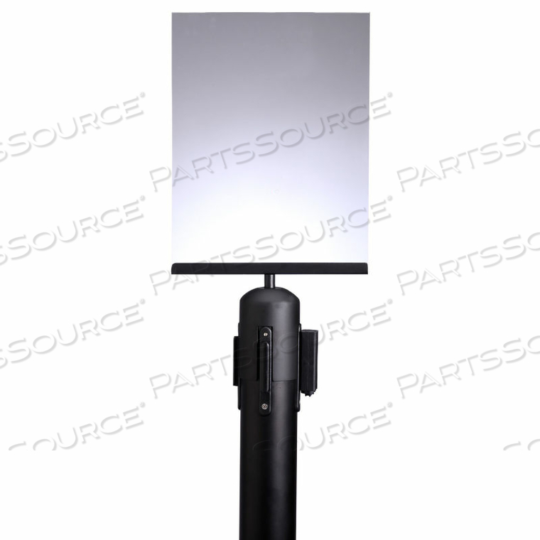 QUEUE ACRYLIC SIGN HOLDER, 8-1/2"WX11"H by Queue Solutions LLC