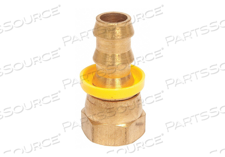 PUSH ON FITTING 1/4 X3/8 BARBXFLARE by Continental PUSH ON FITTING 1/4 X3/8 BARBXFLARE by Continental