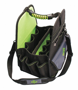 TOOL BAG 27 POCKETS POLYESTER 8-1/2 W by Greenlee