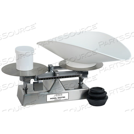BAKER DOUGH SCALE, MECHANICAL, 5 KG, STAINLESS STEEL, SCOOP, 500 G X 5 G by Detecto Scale / Cardinal Scale BAKER DOUGH SCALE, MECHANICAL, 5 KG, STAINLESS STEEL, SCOOP, 500 G X 5 G by Detecto Scale / Cardinal Scale