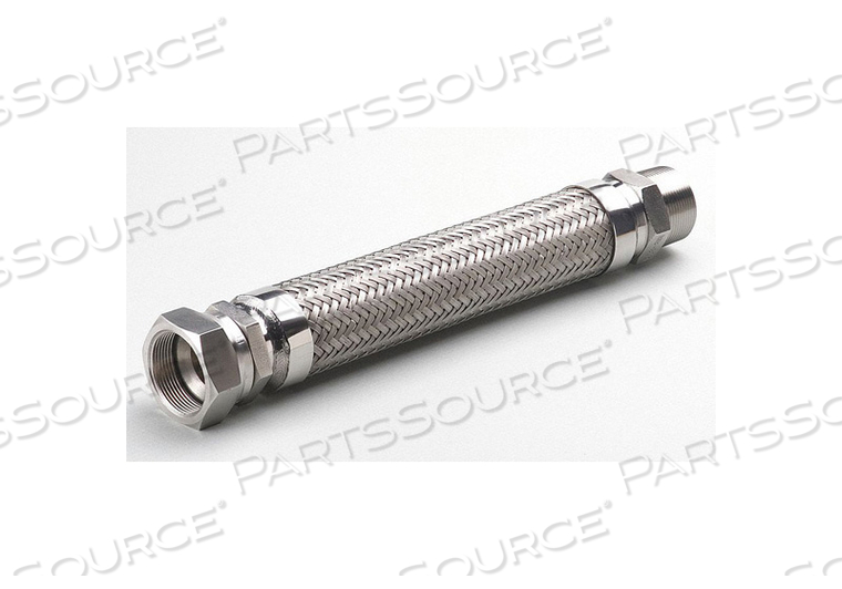 FLEXIBLE METAL HOSE ASSEMBLY 3/8 I.D.24 by Hose Master FLEXIBLE METAL HOSE ASSEMBLY 3/8 I.D.24 by Hose Master