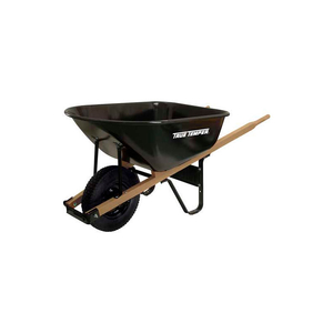 AMES TRUE TEMPER 6 CUBIC FOOT STEEL MEDIUM DUTY WHEELBARROW by Union Tools