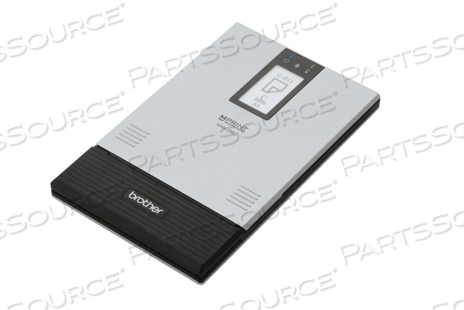 MOBILE PRINTER, 10.5 VDC, 1.1 A, 5.2 X 8.2 X 0.7 IN 