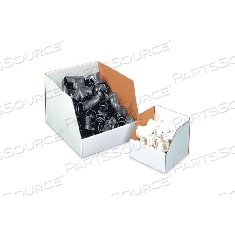 20" X 24" X 12" JUMBO OPEN TOP WHITE CORRUGATED BOXES by The Packaging Wholesalers 20" X 24" X 12" JUMBO OPEN TOP WHITE CORRUGATED BOXES by The Packaging Wholesalers