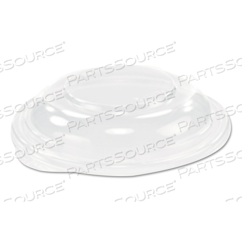 PRESENTABOWLS CLEAR DOME LIDS, 5.4 DIAMETER X 1.1 H, PLASTIC by Dart Container Corporation PRESENTABOWLS CLEAR DOME LIDS, 5.4 DIAMETER X 1.1 H, PLASTIC by Dart Container Corporation