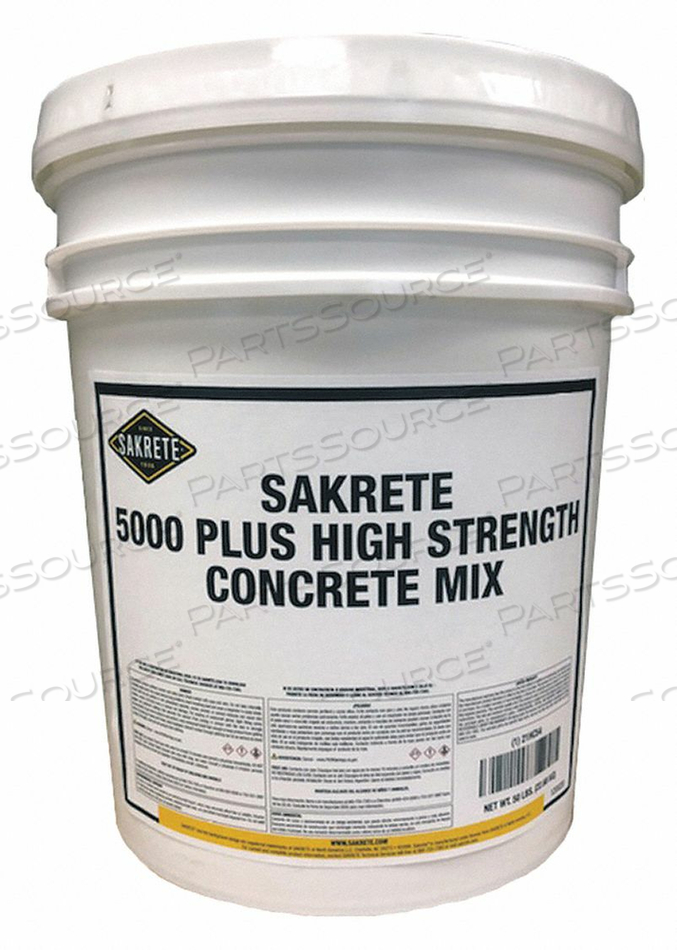 HIGH STRENGTH CONCRETE MIX 50 LB. PAIL by Sakrete
