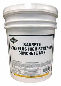 HIGH STRENGTH CONCRETE MIX 50 LB. PAIL by Sakrete