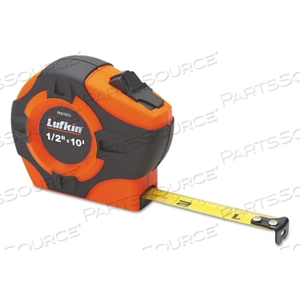 P1000 SERIES POWER TAPE, 25 FT X 1 IN, SAE, SINGLE SIDED, HI-VIZ ORANGE by Lufkin P1000 SERIES POWER TAPE, 25 FT X 1 IN, SAE, SINGLE SIDED, HI-VIZ ORANGE by Lufkin