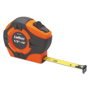 LUFKIN 1"X25' P1000 SERIES HI-VIZ« ORANGE YELLOW CLAD A5 BLADE POWER RETURN TAPE MEASURE by Lufkin