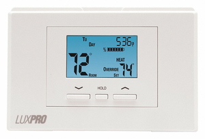 THERMOSTAT STAGES HEAT 2 STAGES COOL 1 by LUX