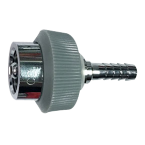 ADAPTER, DISS HAND TIGHT X 1/4 IN HOSE BARB, GRAY, CARBON DIOXIDE by Ohio Medical, LLC