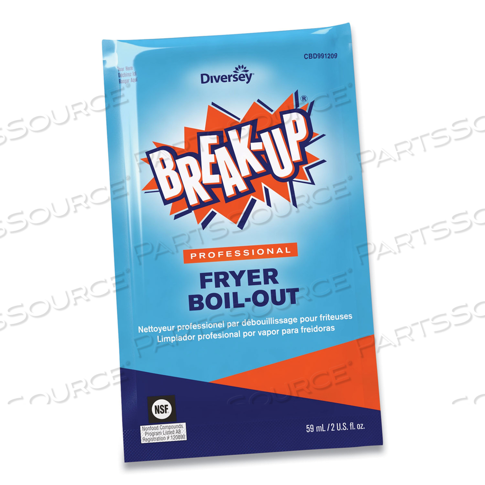 FRYER BOIL-OUT, READY TO USE, 2 OZ PACKET by Break-Up FRYER BOIL-OUT, READY TO USE, 2 OZ PACKET by Break-Up
