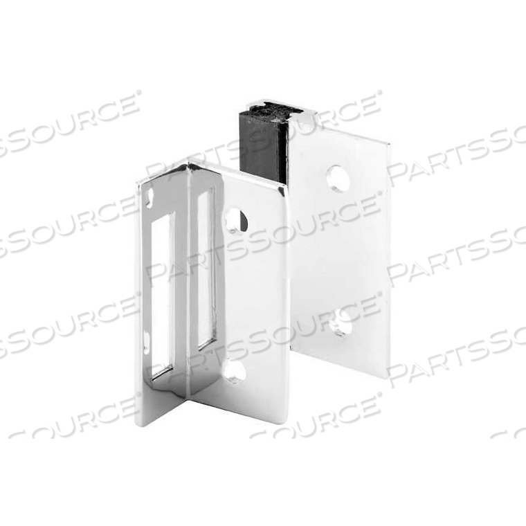 TWO PIECE STRIKE & KEEPER, OUTSWING, CHROME by Sentry Supply LLC