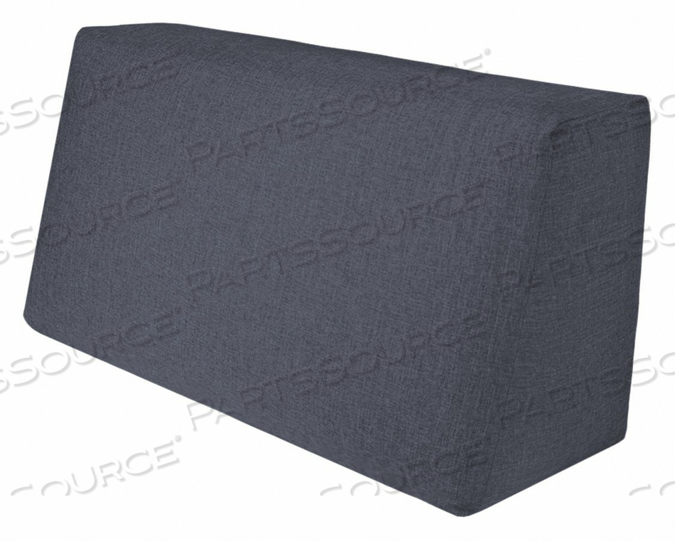 BACK PILLOW 18 W X 36 H BLUE UPHOLSTERY by Duobed BACK PILLOW 18 W X 36 H BLUE UPHOLSTERY by Duobed