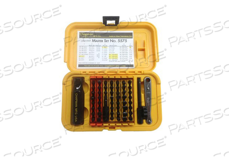 53-PIECE MASTER MINI-RATCHET SET by JENSEN Tools + Supply Inc. (Formerly Stanley Supply & Services) 53-PIECE MASTER MINI-RATCHET SET by JENSEN Tools + Supply Inc. (Formerly Stanley Supply & Services)