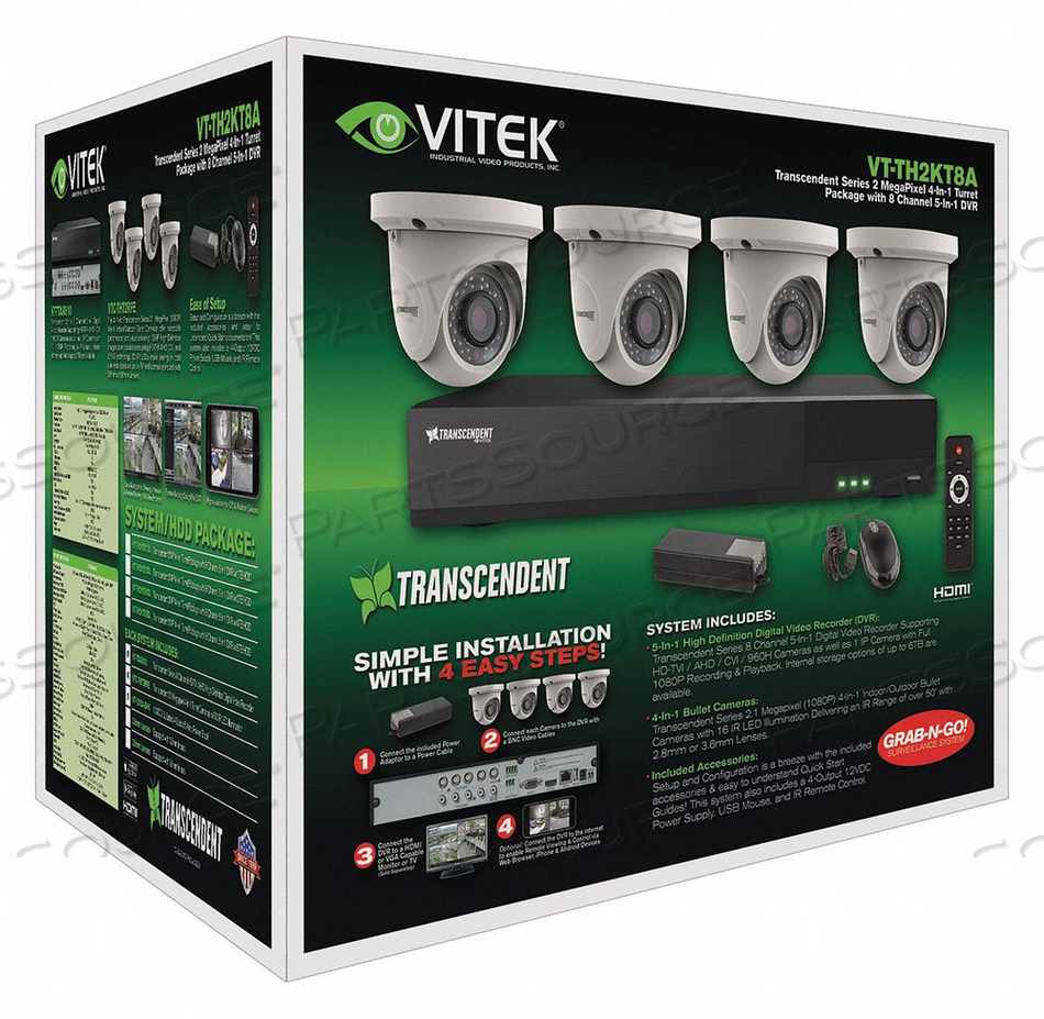 DIGITAL VIDEO RECORDER KIT FIXED TYPE by Vitek Industrial Video Products, Inc.