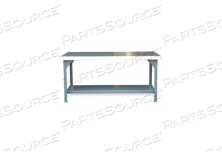 60 X 36 STAINLESS STEEL TOP FIXED LEG WORK TABLE by Strong Hold