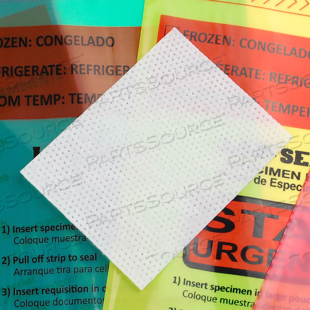 3" X 4" WHITE ABSORBENT PAD, 1000/CS by LK Packaging 3" X 4" WHITE ABSORBENT PAD, 1000/CS by LK Packaging