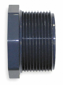 REDUCING BUSHING, 2 IN X 1/2 IN FITTING PIPE SIZE, SCHEDULE 80, MALE NPT X FEMALE NPT, GRAY by GF Piping Systems REDUCING BUSHING, 2 IN X 1/2 IN FITTING PIPE SIZE, SCHEDULE 80, MALE NPT X FEMALE NPT, GRAY by GF Piping Systems