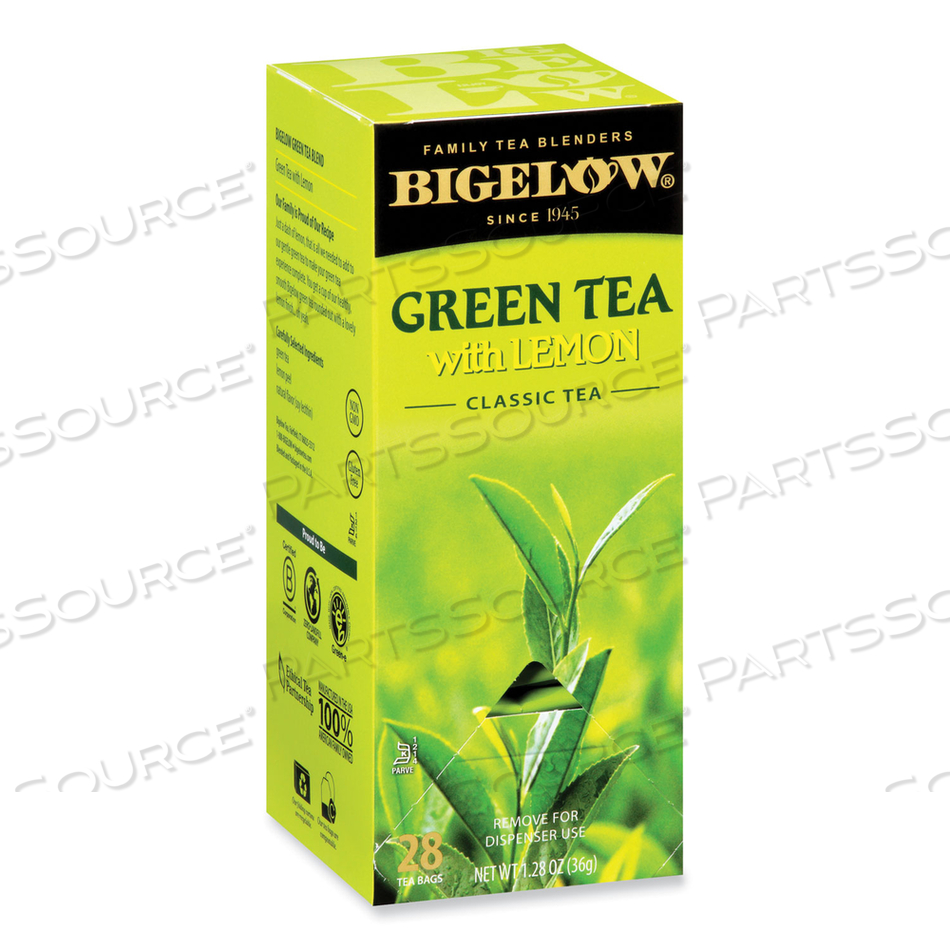 GREEN TEA WITH LEMON, LEMON, 0.34 LBS by Bigelow