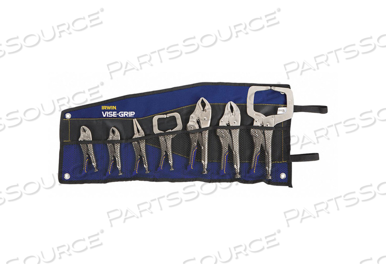 LOCKING PLIERS SET 7 PCS. 3/8 W JAW by IRWIN Tools